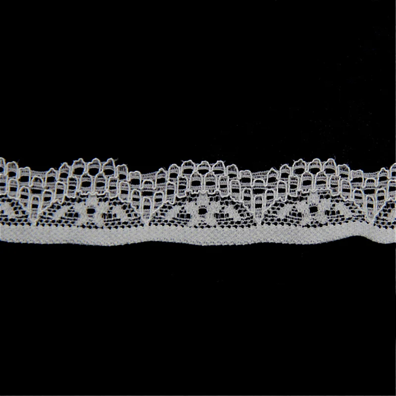 1.8cm Lycra Nylon Spandex Elastic Lace for Cloth Decoration