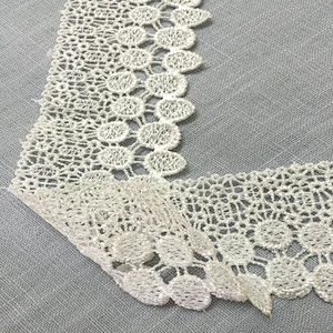 african laace fabric white embroidery 100% polyester chemical lace for women