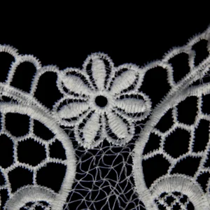 20cm Assorted Leaf Patterns decoration Milk Yarn Collar Lace