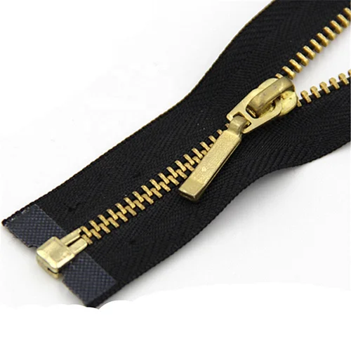 zipper manufacturer 5# metal brass zipper jeans zipper