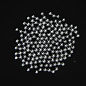 Silver Grey without Hole 5mm Plastic ABS Beads
