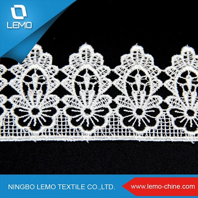 Nylon Cotton Lace For Garment, Exquisite Lace New Design
