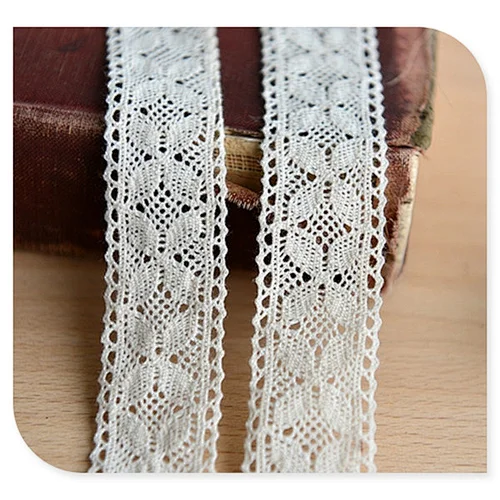 2014 White Crochet Cotton Lace Fabric