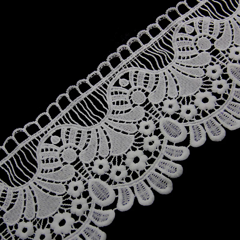 9cm Embroidery Mesh Lace Trim Fabric