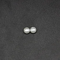 Smoothy Silvery Spherical 8mm High Quality ABS Pearl Beads