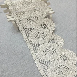 african lace new embroidery lace factory price chemical polyester lace for women dress