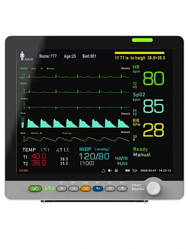 patient monitor with fetal monitor
