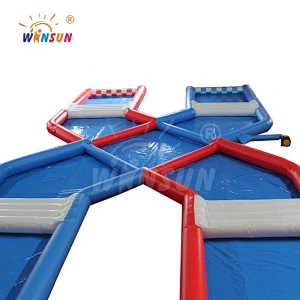 High quality Inflatable sport Game,inflatable race track,inflatable zorb ball track