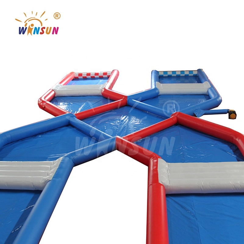 High quality Inflatable sport Game,inflatable race track,inflatable zorb ball track