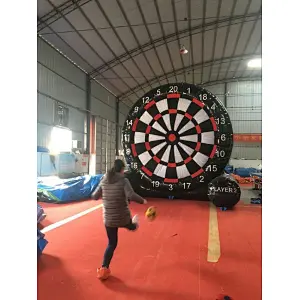 2019 new inflatable soccer dart Games, Giant Inflatable Football Soccer Dart Board Sport Game