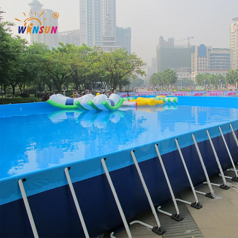 Factory Price Metal Frame Swimming Pool For Water Park