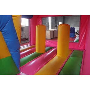 Commercial inflatable bounce house with slide, inflatable bounce house unicorn