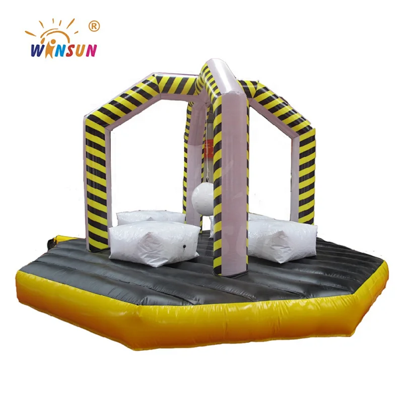 Popular inflatable interactive game, inflatable wrecking ball game