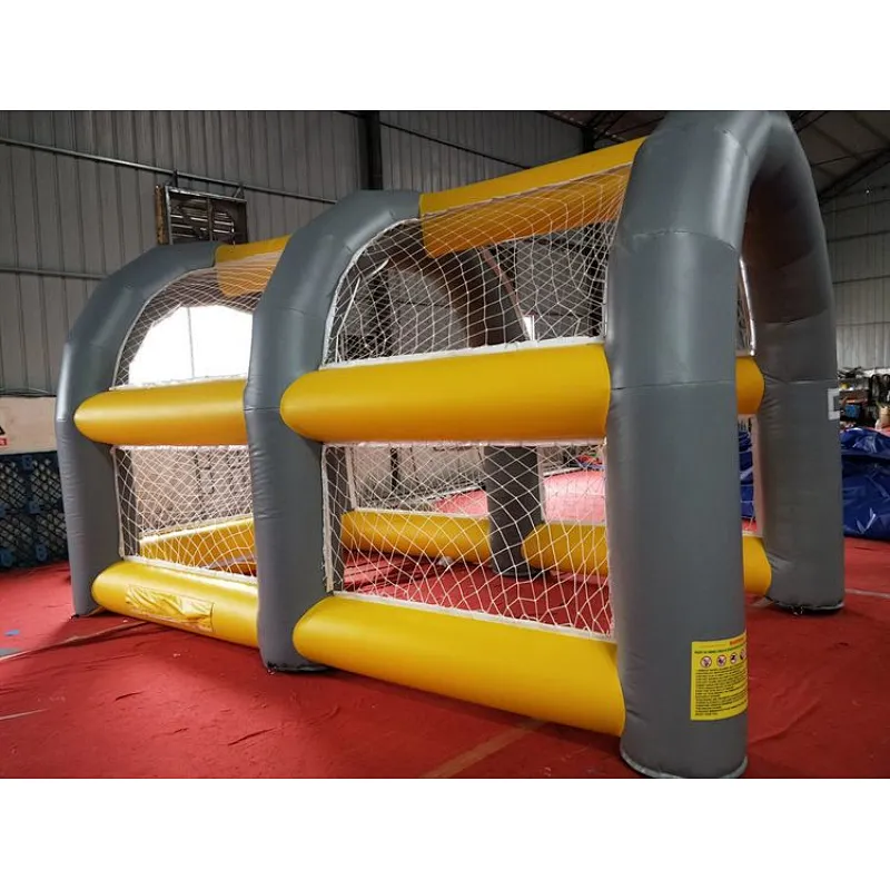 Adult inflatable shoot for goals,inflatable speed cages, soccer train games for rental