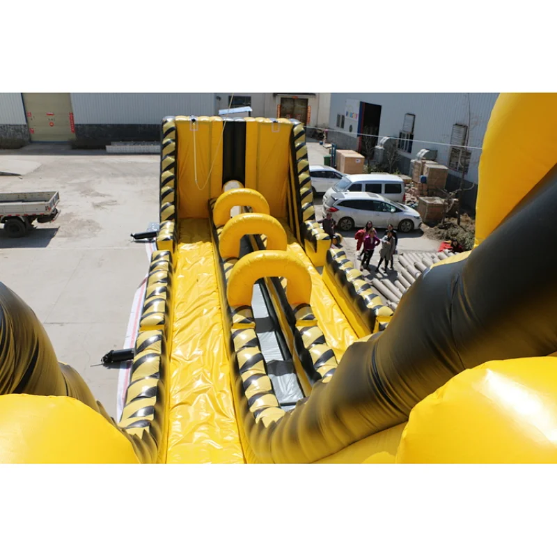 Popular zip line inflatable, CE commercial extremely fun inflatable zip line for rental,Mobile Zip Line game for sale