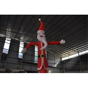 Factory Price Christmas sky dancer dancing man, Santa claus inflatable sky dancer