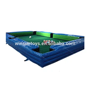 0.55mm PVC Tarpaulin Inflatable Snooker Football Pitch