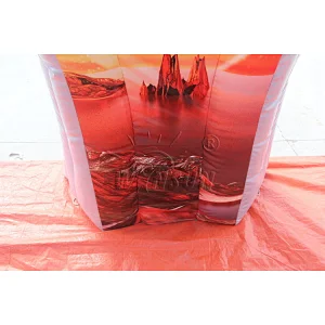 Outer Space Rocket Themed outdoor Inflatable Spider Tent,inflatable spider dome tent