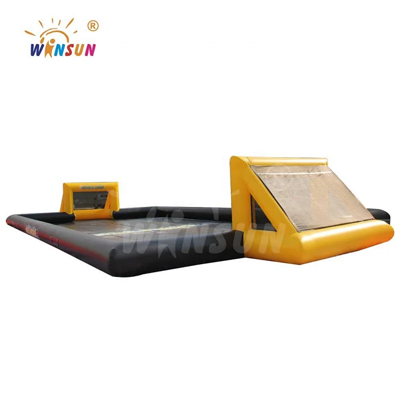 Amusement park Inflatable football foam ponds,soap pool and inflatable foam lagoons