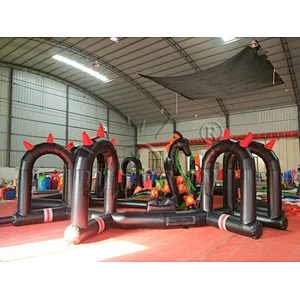 Popular inflatable team building IPS Battle Game, interactive play system