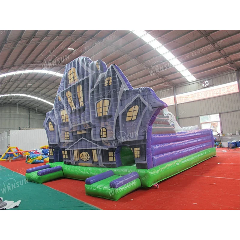 Hot sale halloween inflatable haunted house, Funny haunted house inflatable