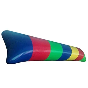 EN15649 Water floating pillow tube inflatable trampoline blob