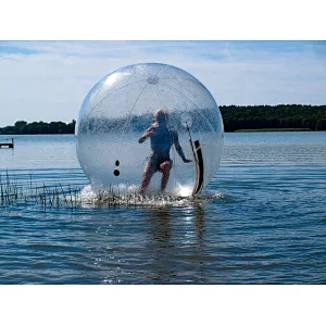 Air  sealed inflatable water hamster amusement ball, water clear dancing balloons,event show balls for sale