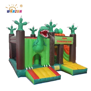 2018 multi-play dino bouncy castle backyard amusement jump house,dino park inflatable bouncer combo