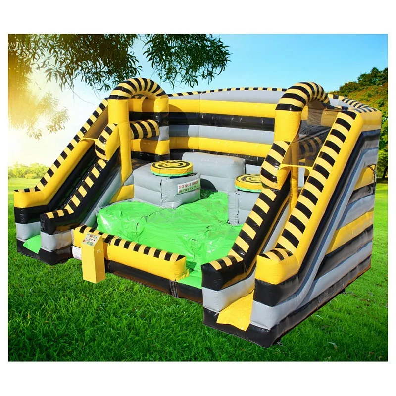 2018 HOT giant inflatable sports game, inflatable toxic twister game Inflatable Toxic Twister Interactive for Rental and sale