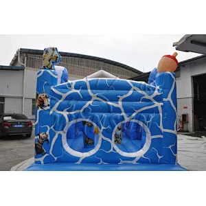 Challenge commercial outdoor kids inflatable obstacle course