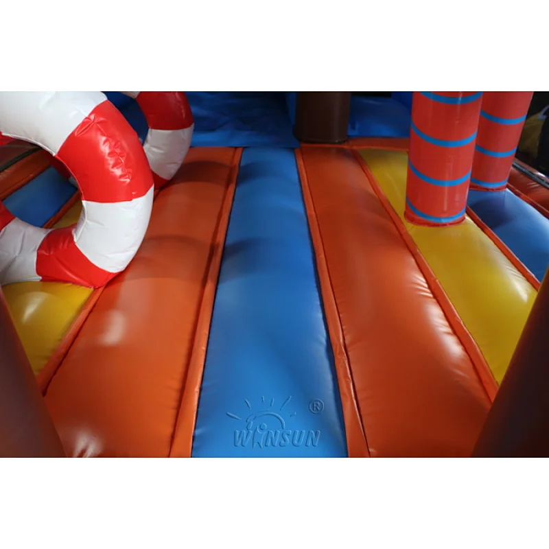 Inflatable Shark Combo Slide