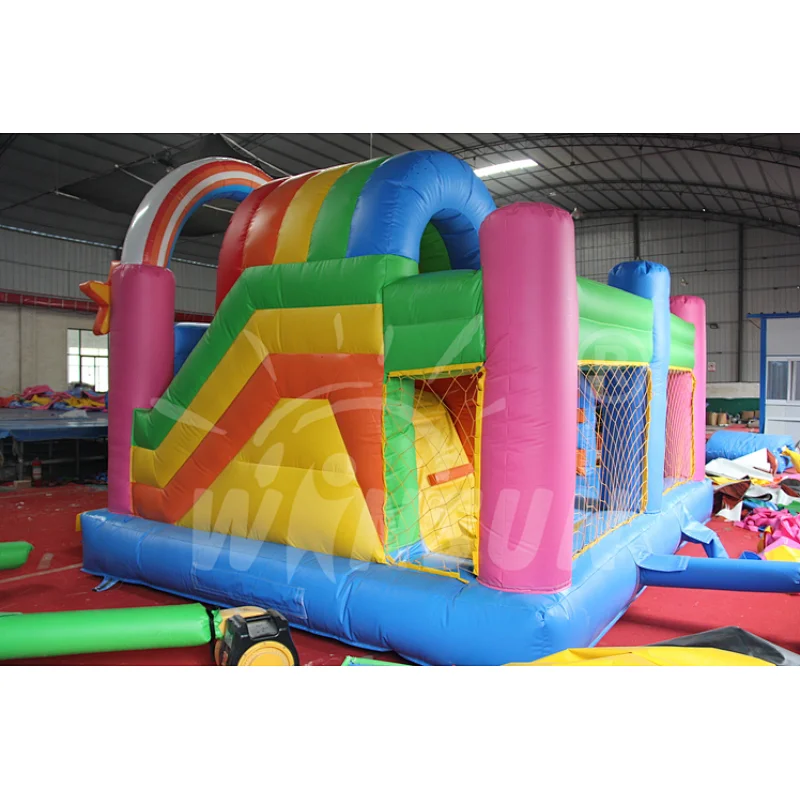 commercial custom pvc inflatable ultimate combo unicorn bounce house