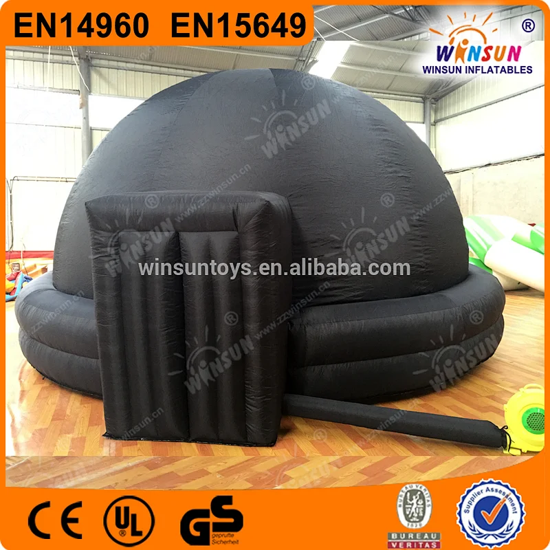 Portable inflatable planetarium dome tent inflatable projection dome tent