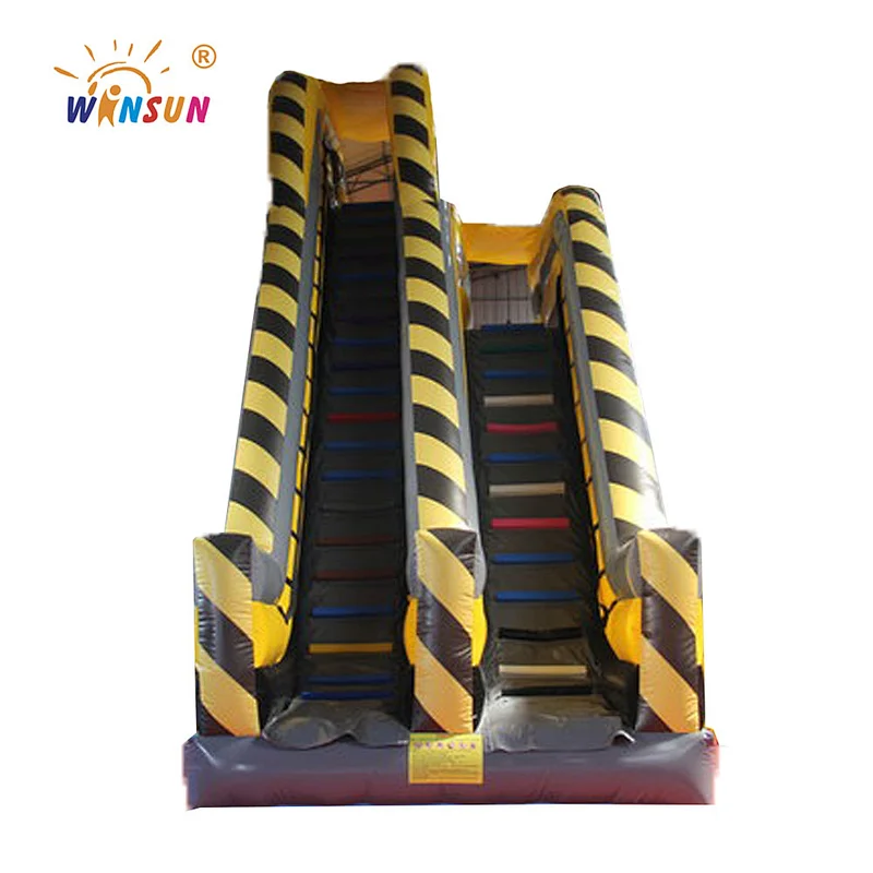 Double inflatable jump platform, inflatable air cushion,inflatable air bed