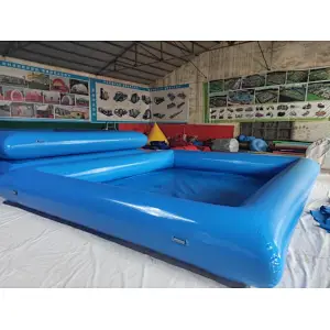 Family pool and  inflatable water park lagoon pool, water pool,inflatable circle tunnel ball pit ponds for sale