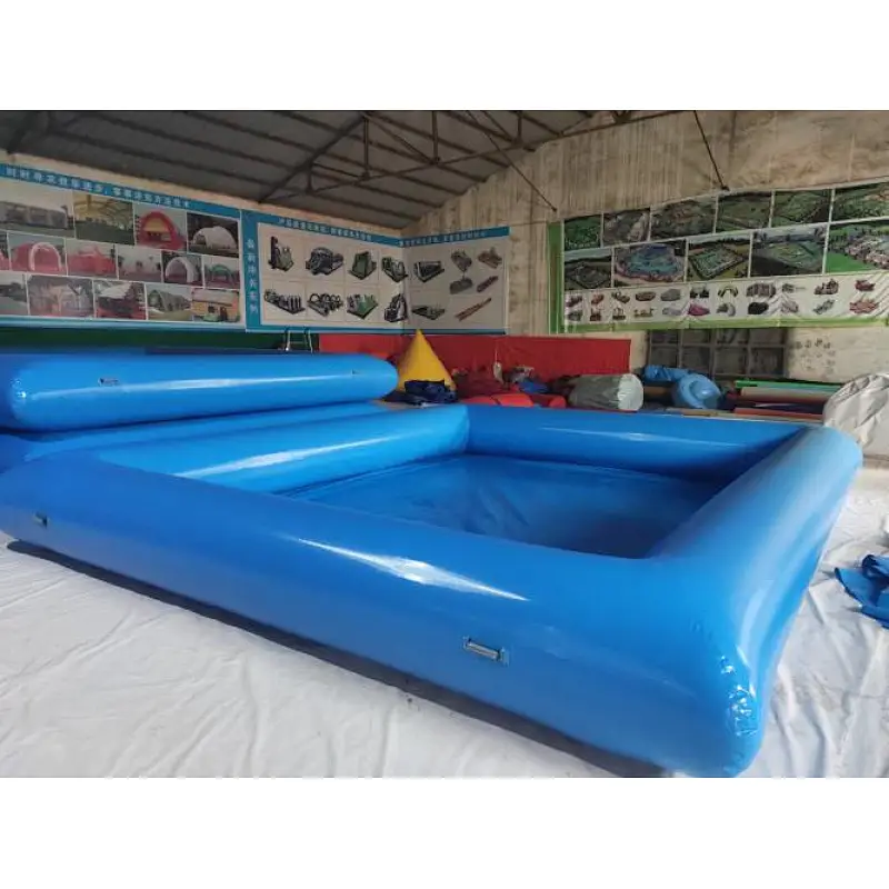 Family pool and  inflatable water park lagoon pool, water pool,inflatable circle tunnel ball pit ponds for sale