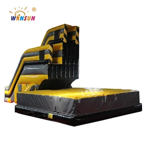 Double inflatable jump platform, inflatable air cushion,inflatable air bed