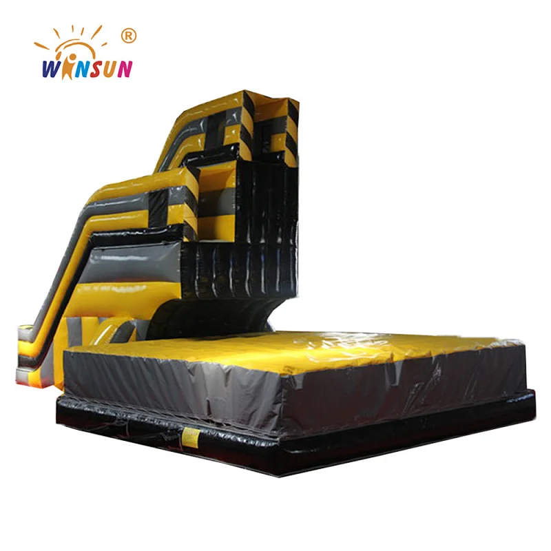 Double inflatable jump platform, inflatable air cushion,inflatable air bed