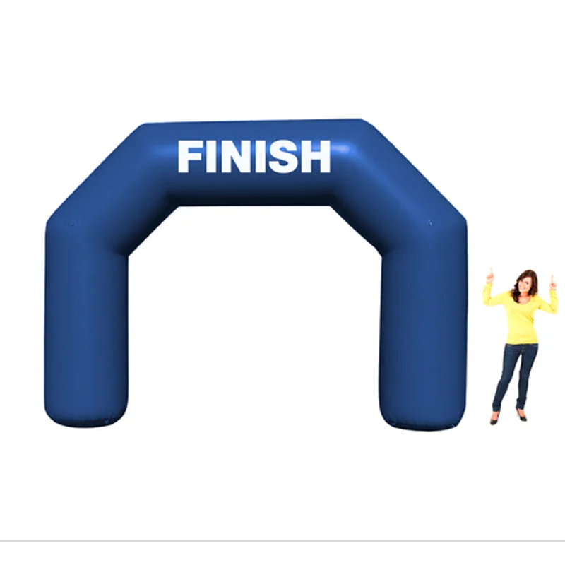 Customized Inflatable Angle Arch, 5K event inflatable arch, inflatable finish arch for event
