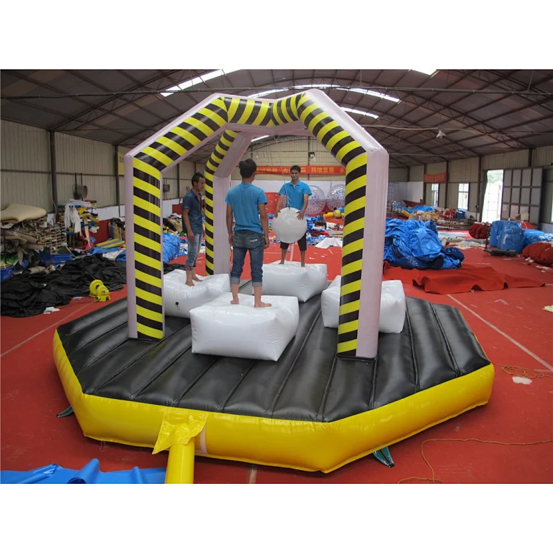 Popular inflatable interactive game, inflatable wrecking ball game