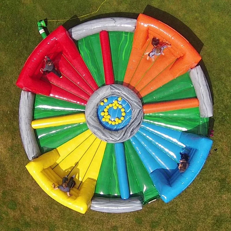 Hippo Chow Down Inflatable,Inflatable Hungry Hippos Game,Inflatable Bungee Running Sport