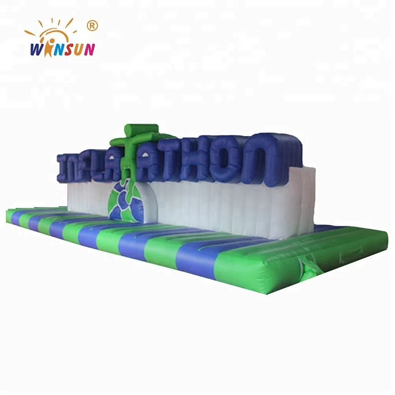 Advertising inflatable ABC show sport wall, show climbin walls,inflatable promotion walls for sale now