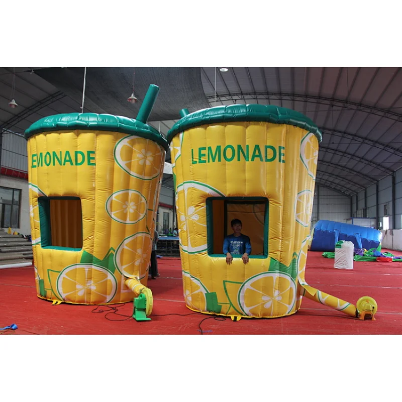 China Inflatable Lemonade Tent Manufacturers, Outdoor Advertising Tent