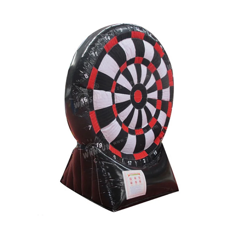 outdoor cheap inflatable dart board soccer dart board/football dart board for kids