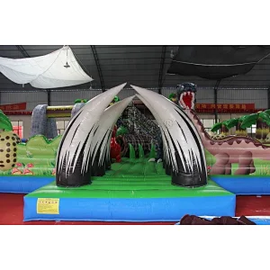 Adventure inflatable jurassic park funcity, inflatable jurassic world, adventure paradise bouner