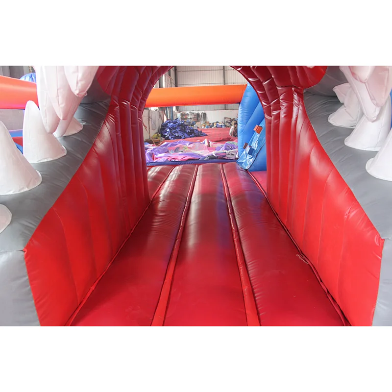 strong and durable inflatable bouncer combo slide