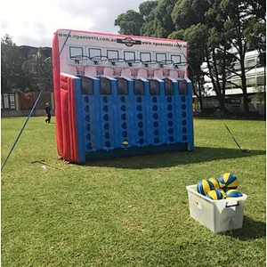 popular inflatable basketball connect 4 game, inflatable basketball game connect four for sale,inflatable interactive adult game