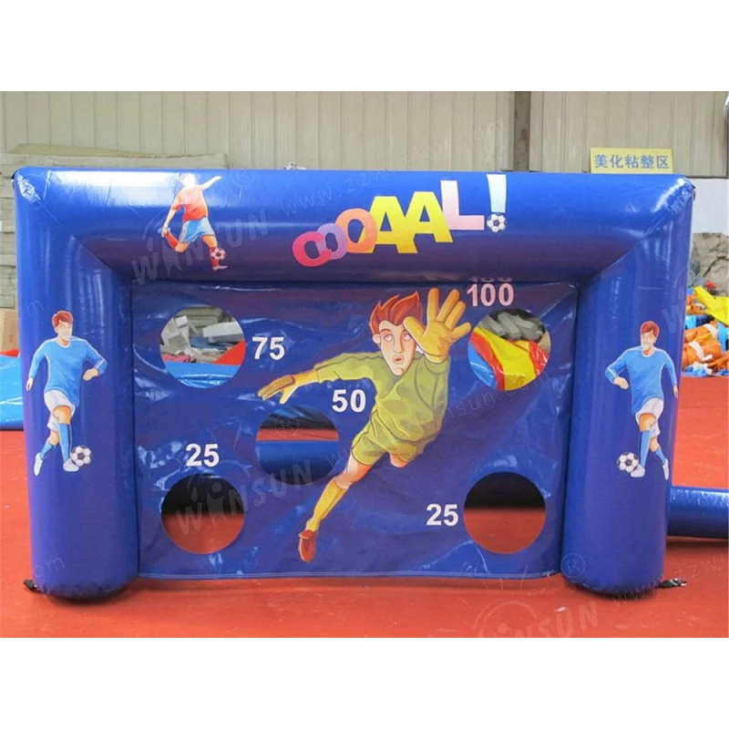 Hot sale inflatable football toss target, Quarterback Toss Inflatable