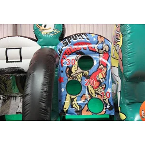 Air constant basketball toss games, rugby throwing game and any ball tossing games for sale