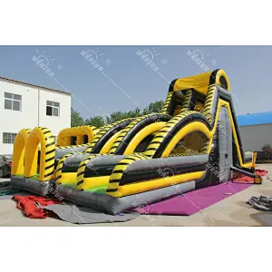 Atomic Rush-Nuclear, Atomic Rush-Nuclear inflatable obstacle course, inflatable obstacle course for sale